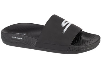 Skechers Hyper Slide - Hyper Comfort 229133-BBK, Męskie, klapki, Czarne - SKECHERS