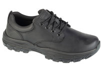 Skechers Knowlson - Leland 204920-BBK, Męskie, półbuty, Czarne SKECHERS