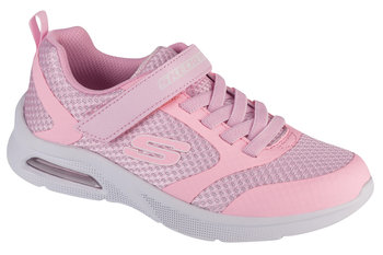 Skechers Microspec Max - Racer Gal 303543L-LTPK, dla dziewczynki, buty sneakers, Różowy - SKECHERS