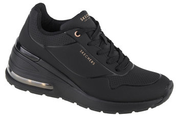 Skechers Million Air-Elevated Air 155401-Bbk, Damskie, Buty Sneakers, Czarne - SKECHERS