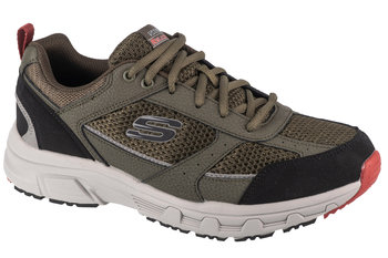 Skechers Oak Canyon-Verketta 51898-OLBK, Męskie, buty sneakers, Zielony - SKECHERS