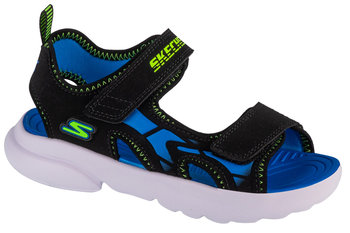 Skechers Razor-Splash - Aqua Buddies 406513L-BBLM, dla chłopca, sandały, Czarne - SKECHERS