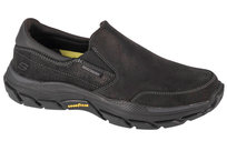Skechers Respected - Calum 204480-BBK, Męskie, półbuty, Czarne SKECHERS