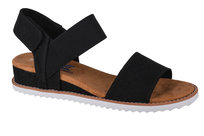 Skechers, Sandały sportowe damskie, Skechers Desert Kiss 31440, BLK, czarne, rozmiar 37 SKECHERS