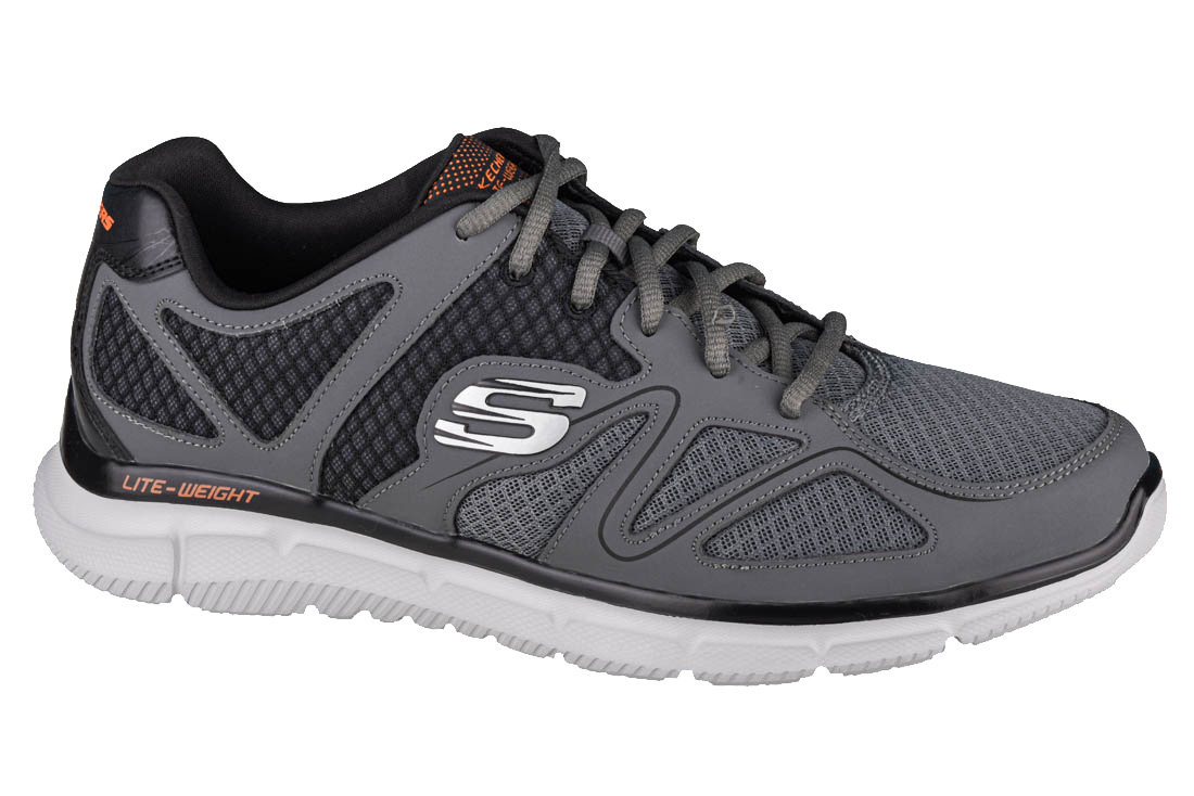 Skechers Satisfaction-Flash Point 58350-CCOR męskie sneakersy, szare ...