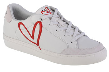 Skechers Side Street - Lonely Heart 177983-WRD, Damskie, buty sneakers, Biały - SKECHERS