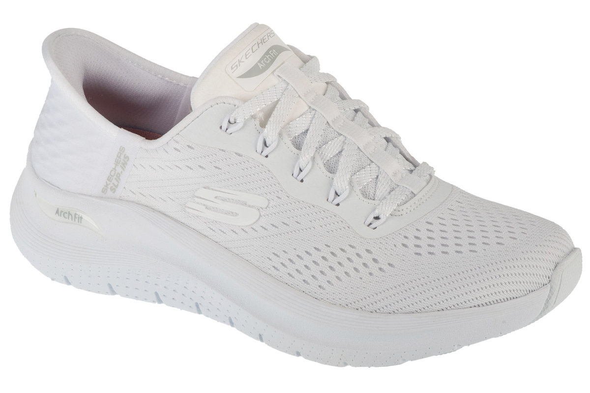Skechers slip-ins: arch fit 2.0 - easy chic 150066-wht, damskie, buty ...
