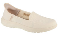 Skechers Slip-Ins On The Go Flex - Camellia 138181-OFWT, Damskie, półbuty, Biały Inna marka