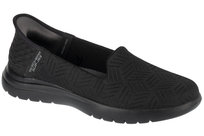 Skechers Slip-Ins On The Go Flex - Clover 138182-BBK, Damskie, półbuty, Czarne Inna marka