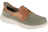 Skechers Slip-Ins: On-The-Go Flex - Palmilla 136536-OLV, Damskie, półbuty, Zielony Inna marka