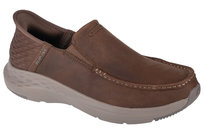 Skechers Slip-Ins Parson - Oswin 204866-DSRT, Męskie, półbuty, Brązowy Inna marka