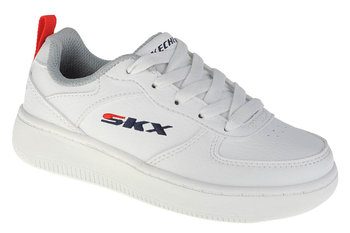 Skechers Sport Court 92 405696L-WHT chłopięce sneakersy białe - SKECHERS