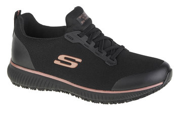 Skechers Squad SR 77222EC-BKRG damskie buty robocze czarne - SKECHERS