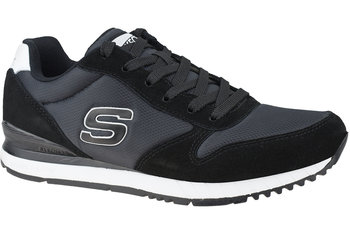 Skechers Sunlite-Waltan 52384-BLK, Buty sneakers męskie, czarne, rozmiar 42 1/2 - SKECHERS