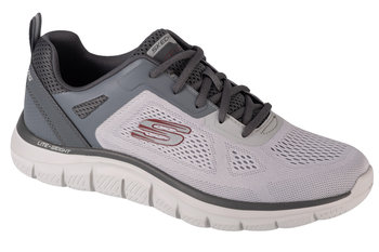 Skechers Track-Broader 232698-GYCC, Męskie, buty sneakers, Szary - SKECHERS