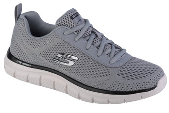 Skechers Track-Moulton 232081-LGBK, Męskie, buty sneakers, Szary - SKECHERS