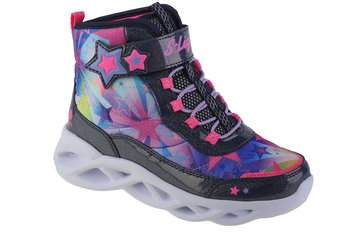 Skechers Twisty Brights - Sweet Starz 302690L-Nvmt, Dla Dziewczynki, Buty Zimowe, Granatowy - SKECHERS