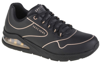 Skechers Uno 2 - Golden Trim 155637-BKGD, Damskie, buty sneakers, Czarne - SKECHERS