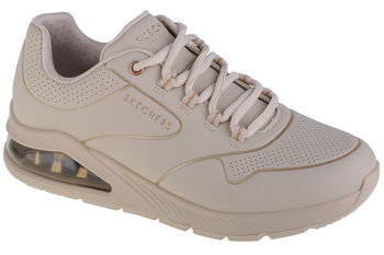 Skechers Uno 2 - Golden Trim 155637-OFWT, Damskie, buty sneakers, Biały - SKECHERS