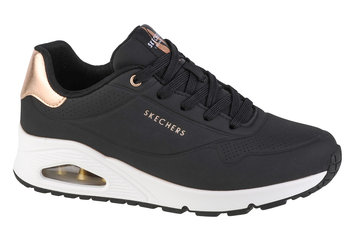 Skechers Uno-Golden Air 177094-BLK, Damskie, buty sneakers, Czarne - SKECHERS