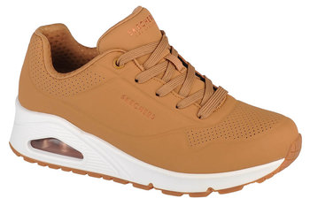 Skechers Uno-Stand on Air 73690-TAN, damskie sneakersy brązowe - SKECHERS