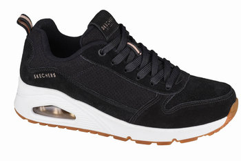 Skechers Uno-Two For The Show 73672-BLK, Damskie, buty sneakers, Czarne - SKECHERS