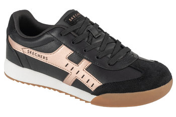 Skechers Zinger - Metallic Roads 177500-BKRG, Damskie, buty sneakers, Czarne - SKECHERS