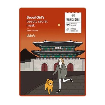 Skin79, Seoul Girl's Beauty Mask Wrinkle Care maska w płacie przeciwstarzeniowa 20g - Skin79