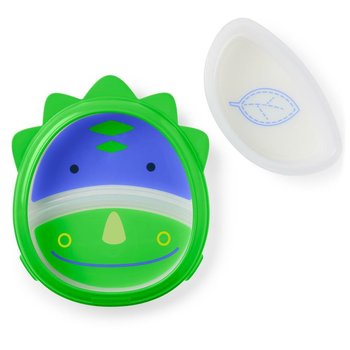 Skip Hop, Zoo, Miska i talerzyk, Dinozaur, 2w1 - Skip Hop