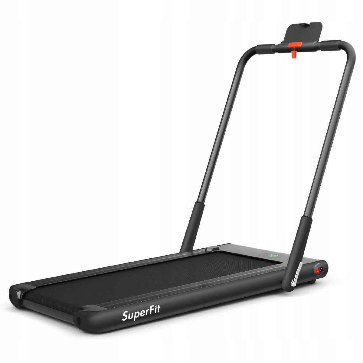 COSTWAY Składana bieżnia elektryczna LED 12km/h Bieżnia 2w1