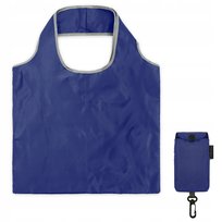 Składana EKO TORBA na Zakupy Siatka Wielorazowa Shopperbag Niebieska Pako Jeans