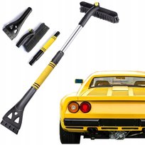 SKŁADANA ŁOPATA DO ŚNIEGU Z NASADKĄ SZCZOTKOWĄ DLA SAMOCHODU