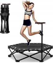 Składana trampolina fitness 106 cm z regulowanym uchwytem Inna marka