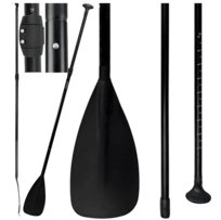 Składane Wiosło Kajakowe do Deski SUP 2w1 Regulowane 3-Częściowe 210 cm Pro