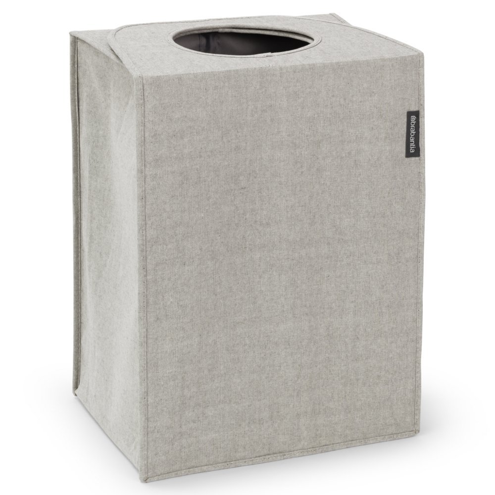Składany kosz na bieliznę BRABANTIA, szary, 55 l, 54x40,5x29,5 cm