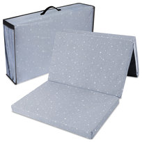 Składany materac podróżny do łóżeczka dziecięcego 60x120 cm – składany materac dla dzieci, materac gościnny składany, materac niemowlęcy, materac podłogowy, materac do spania i materac turystyczny