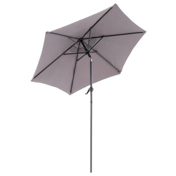 Składany parasol z rączką, 210 cm, antracyt - Garthen