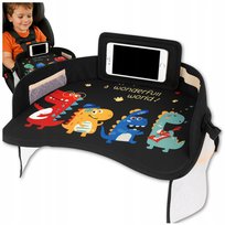 Składany stoliczek samochodowy dla dzieci organizer do zabawy i jedzenia