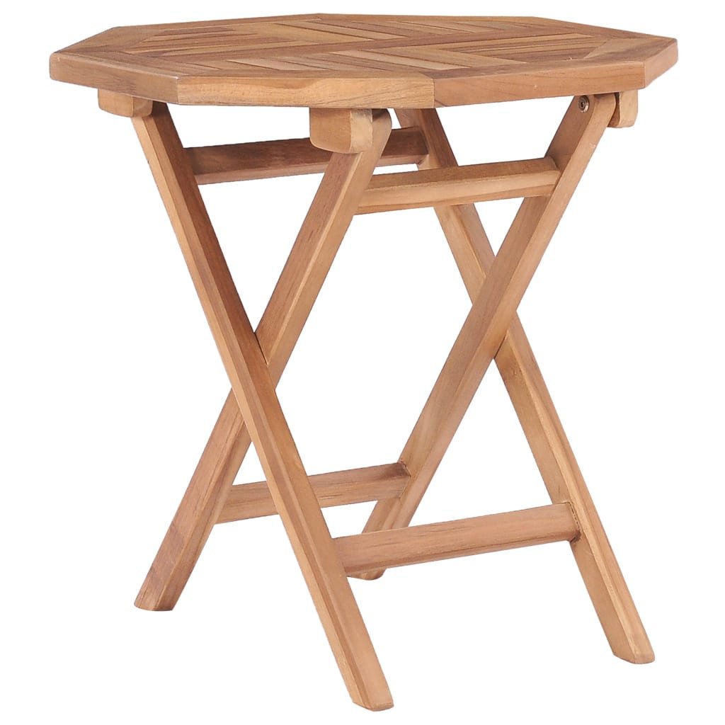 Zdjęcia - Meble ogrodowe VidaXL Składany stolik ogrodowy, 45x45x45 cm, lite drewno tekowe 