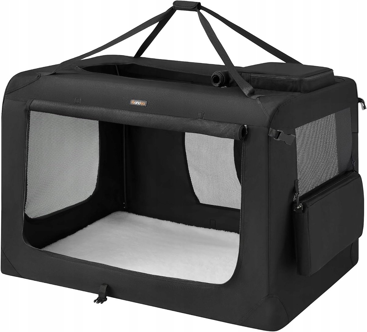 SKŁADANY TRANSPORTER DLA PSA XXXXL 122 x 79 x 79 Z TKANINY OXFORD PRZENOŚNY
