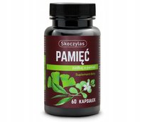 Skoczylas PAMIĘĆ : Pokrzywka Bakopa Miłorząb Ginkgo biloba Herbata chińska