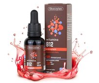 Skoczylas - WITAMINA B12 w kroplach (forma metylowana) - 30 ml Skoczylas