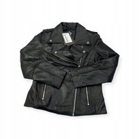Skórzana kurtka damska ramoneska Real Leather S Inna marka
