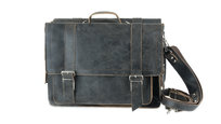Skórzana torba tornister styl vintage 2w1 Lenny, teczka Mio Gusto