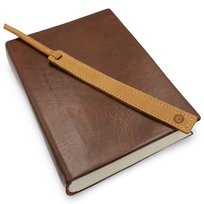 Skórzana Zakładka do Książki Czarna Wyjątkowy Design - Parker Quality