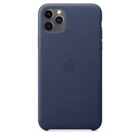 Skórzane etui APPLE do iPhone 11 Pro, nocny błękit