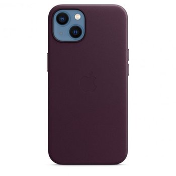 Skórzane Etui Apple iPhone 13 Dark Cherry Fioletowe MM143ZM/A MagSafe - Apple
