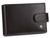 Skórzane etui na karty TW-02-RVT D.Brown
