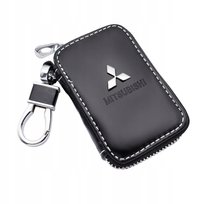 SKÓRZANE ETUI na klucz logo MITSUBISHI KLUCZYK samochodowy ELEGANCKI brelok Inna marka