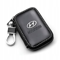 SKÓRZANE ETUI na klucze HYUNDAI logo KLUCZYK samochodowy ELEGANCKI brelok Inna marka